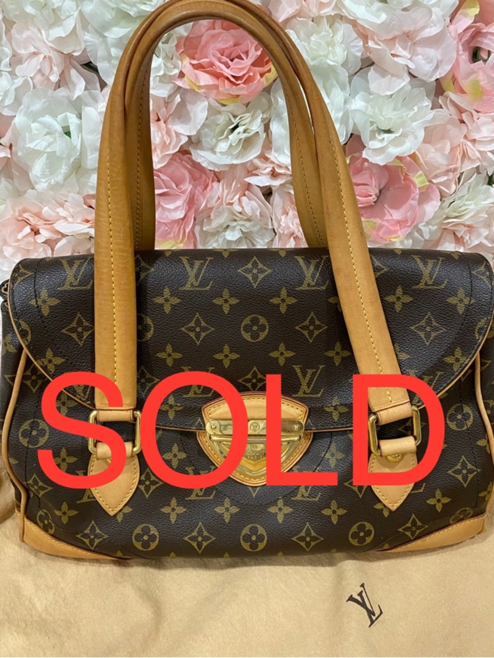 ***SOLD***Louis Vuitton Monogram Beverly GM